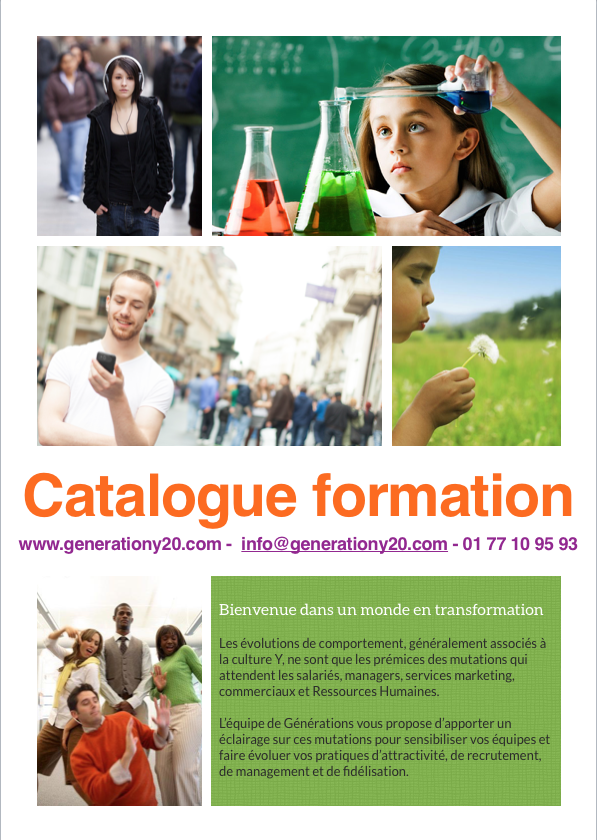 Catalogue Formations