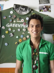 photo-greenpeace2 photo greenpeace2 Portrait : Sébastien DAMASSE, 24 ans, stagiaire à Greenpeace